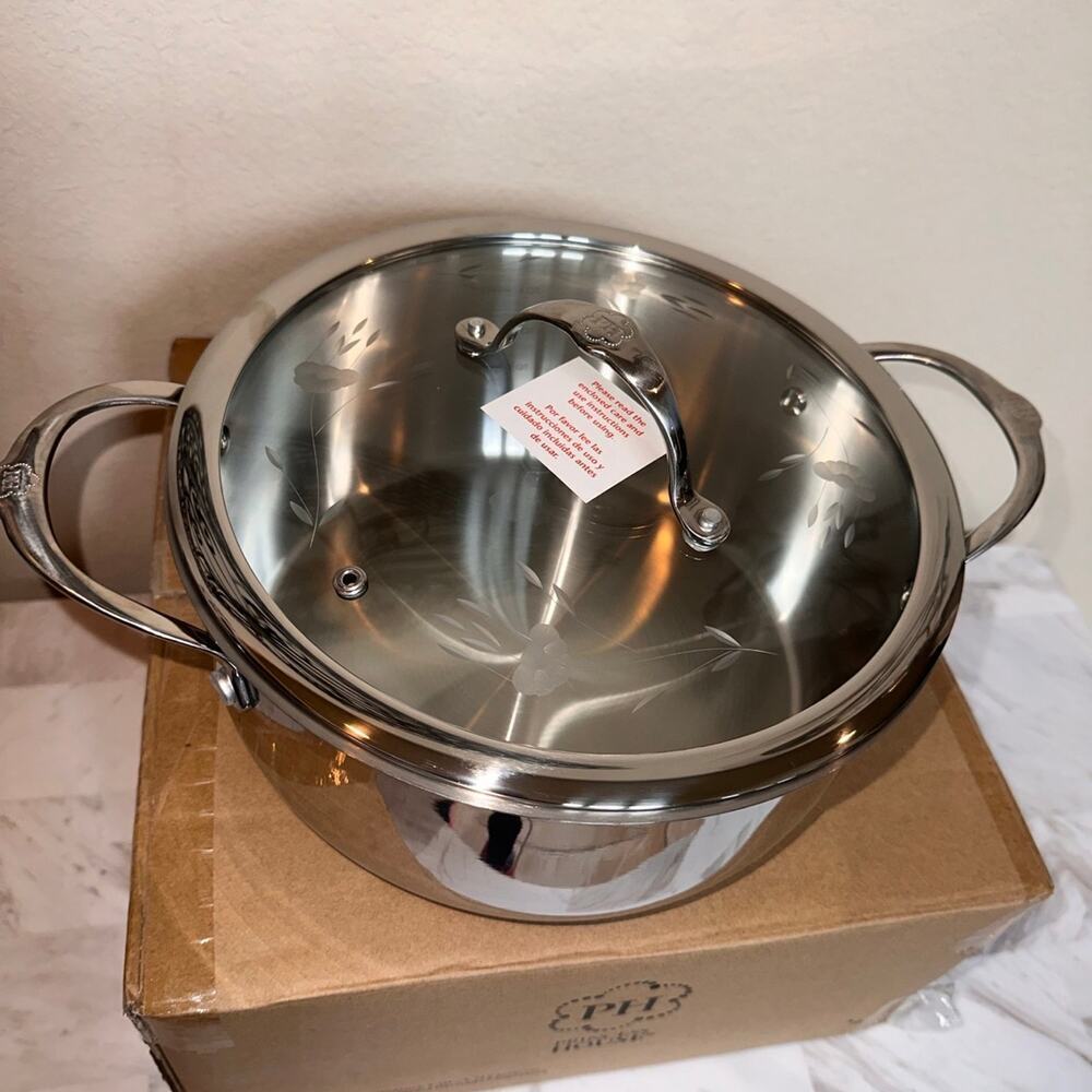 Cacerola Princess Heritage Signature de 4 cuartos/3.71 Cacerola de 4 cuartos/3.